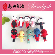 Promotion Gift Hight Quality String Voodoo Doll Keychain